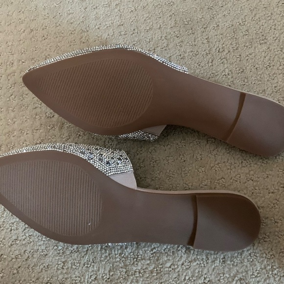Steve Madden Silver Embellished Women's Mules - Picture 3 of 3